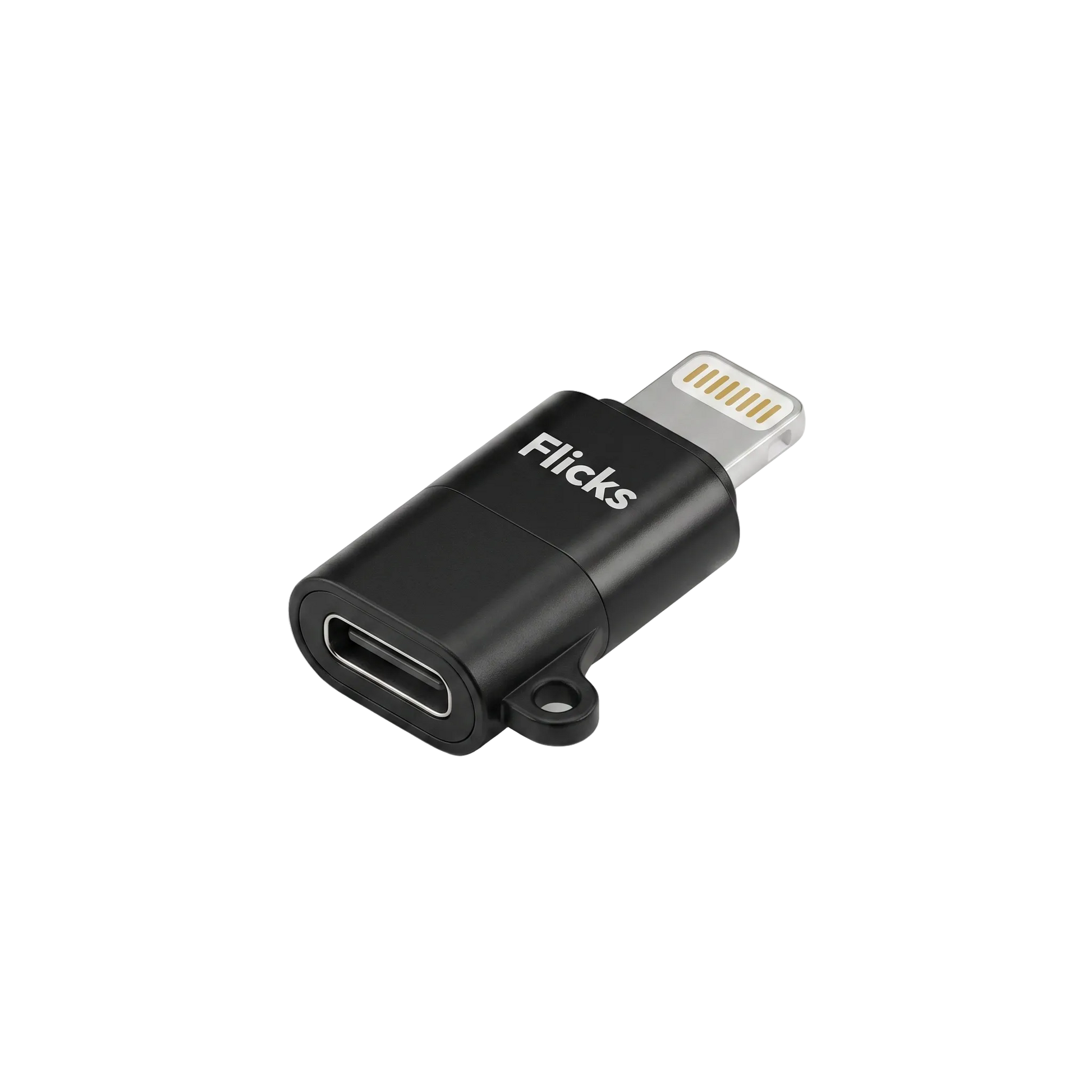 USB-C til Lightning adapter til overførsel af billeder fra Flicks kamera til iPhone