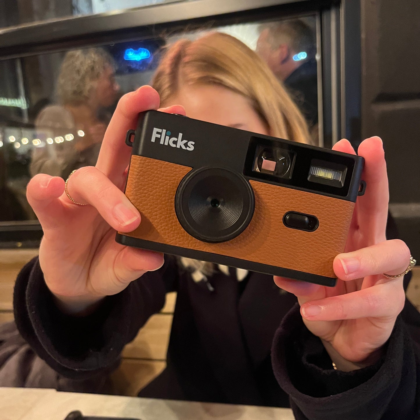 Flicks Retro Genbrugeligt Engangskamera