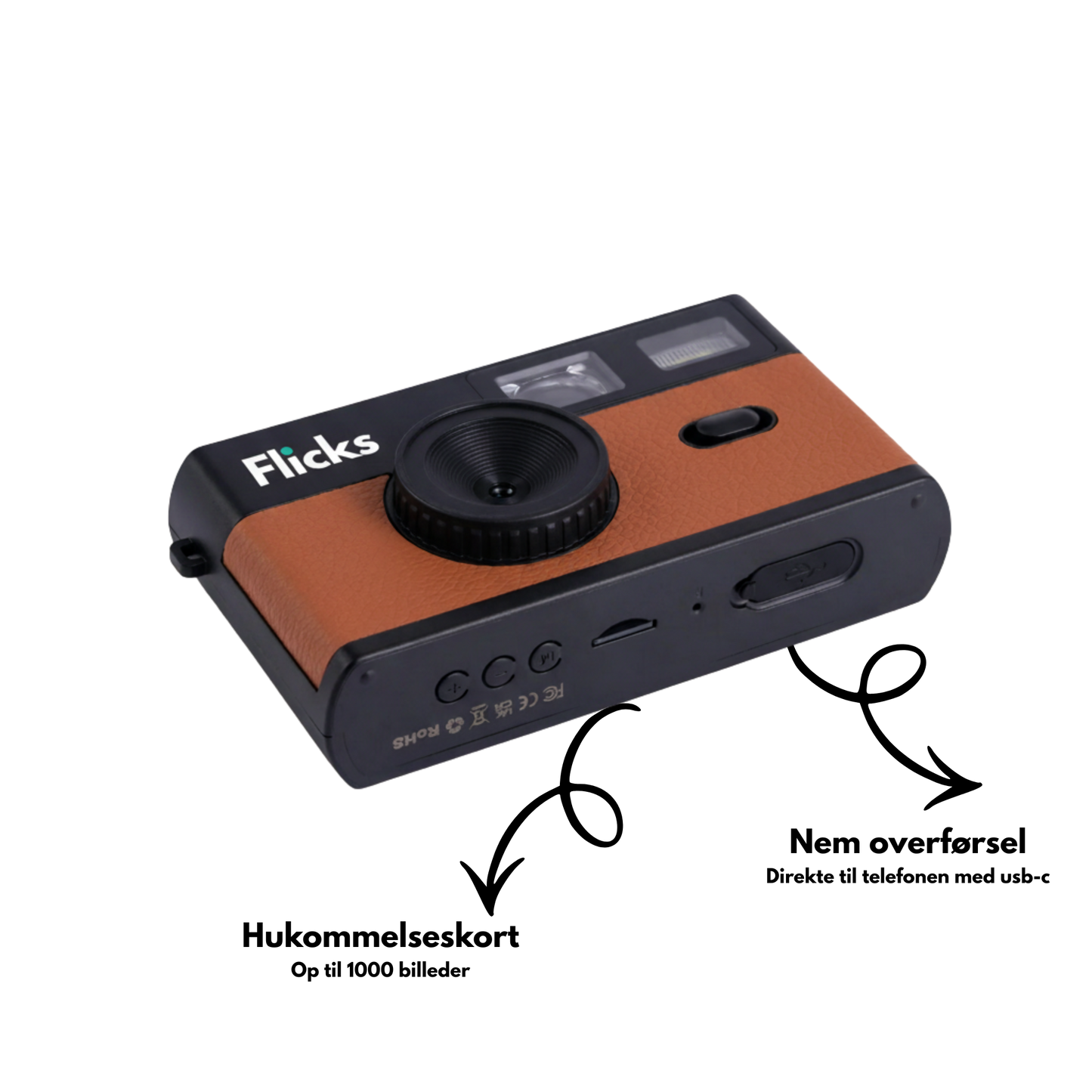 Flicks Retro Genbrugeligt Engangskamera